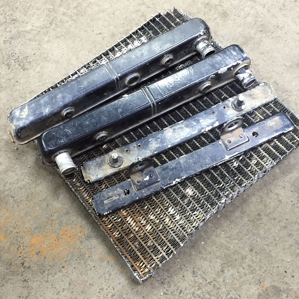 Motorbike Radiator Recore Process
