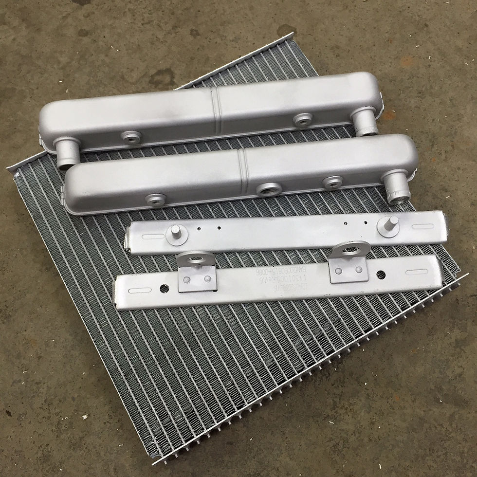 Motorbike Radiator Recore Process
