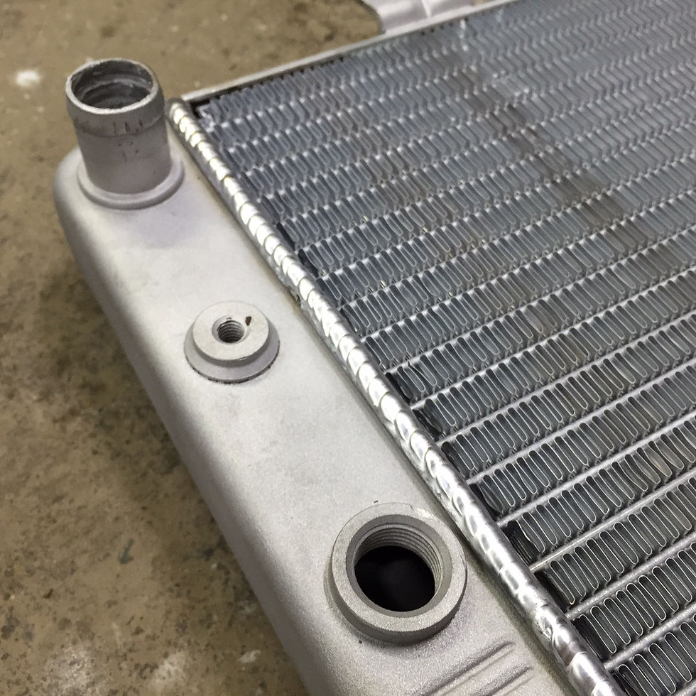 Motorbike Radiator Recore Tig Weld