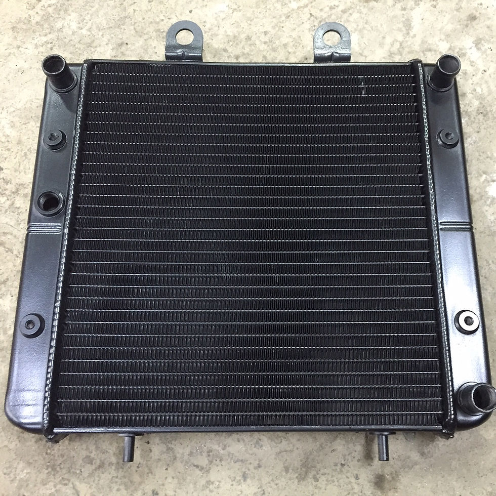 Motorbike Radiator After