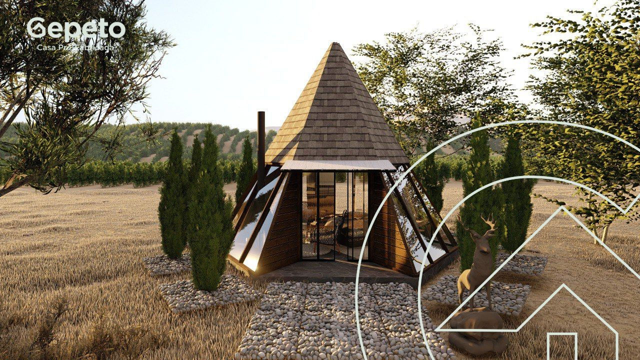 Modelo Pirâmide I de 25,25M²