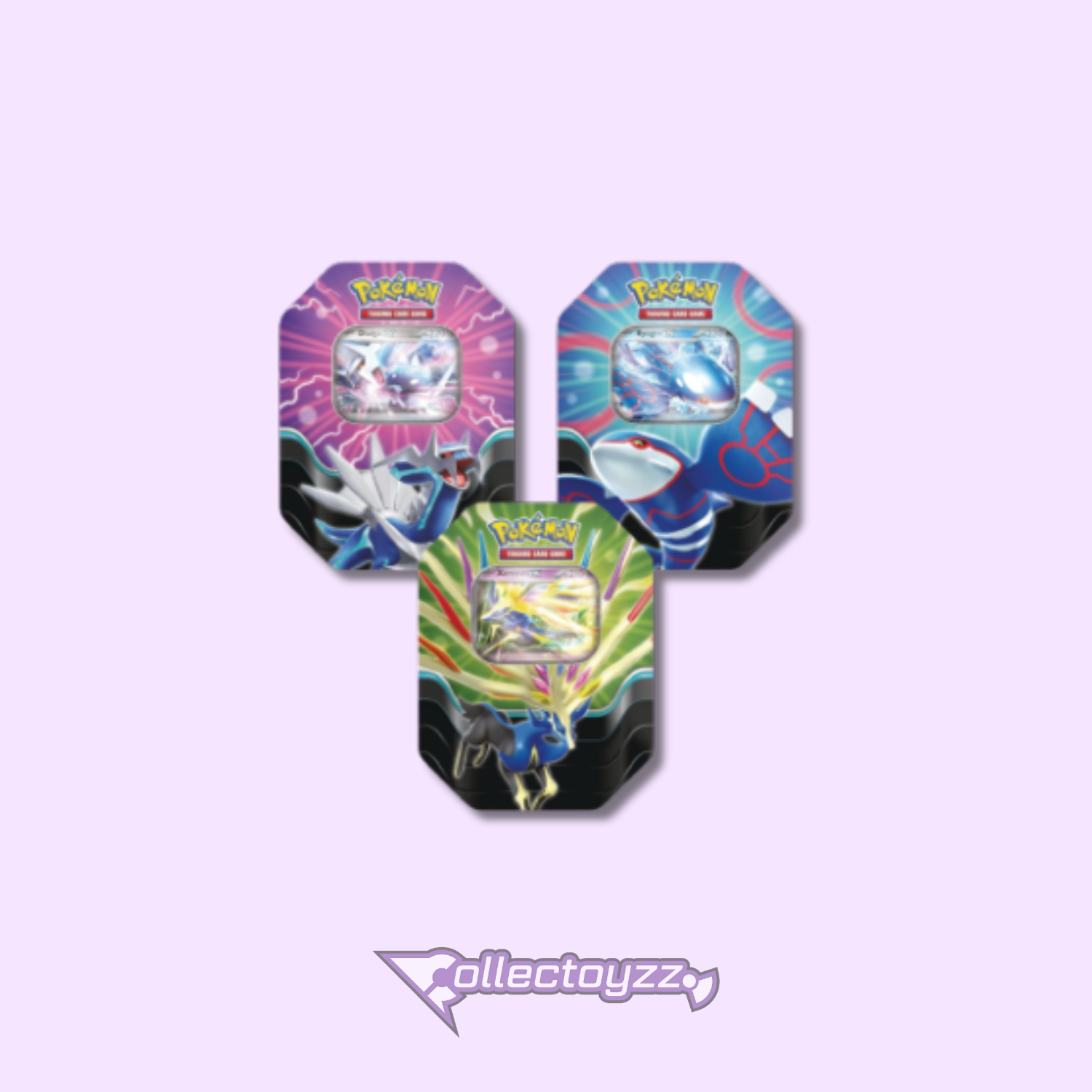 Pokébox Légendes Azures - Kyogre, Xerneas & Dialga EX