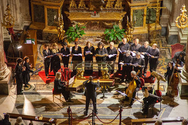 Rome, Festival Spiritualia, Church of Sant'Agnese in agony. Schola Romana Ensemble, Stefano Sabene, conductor.