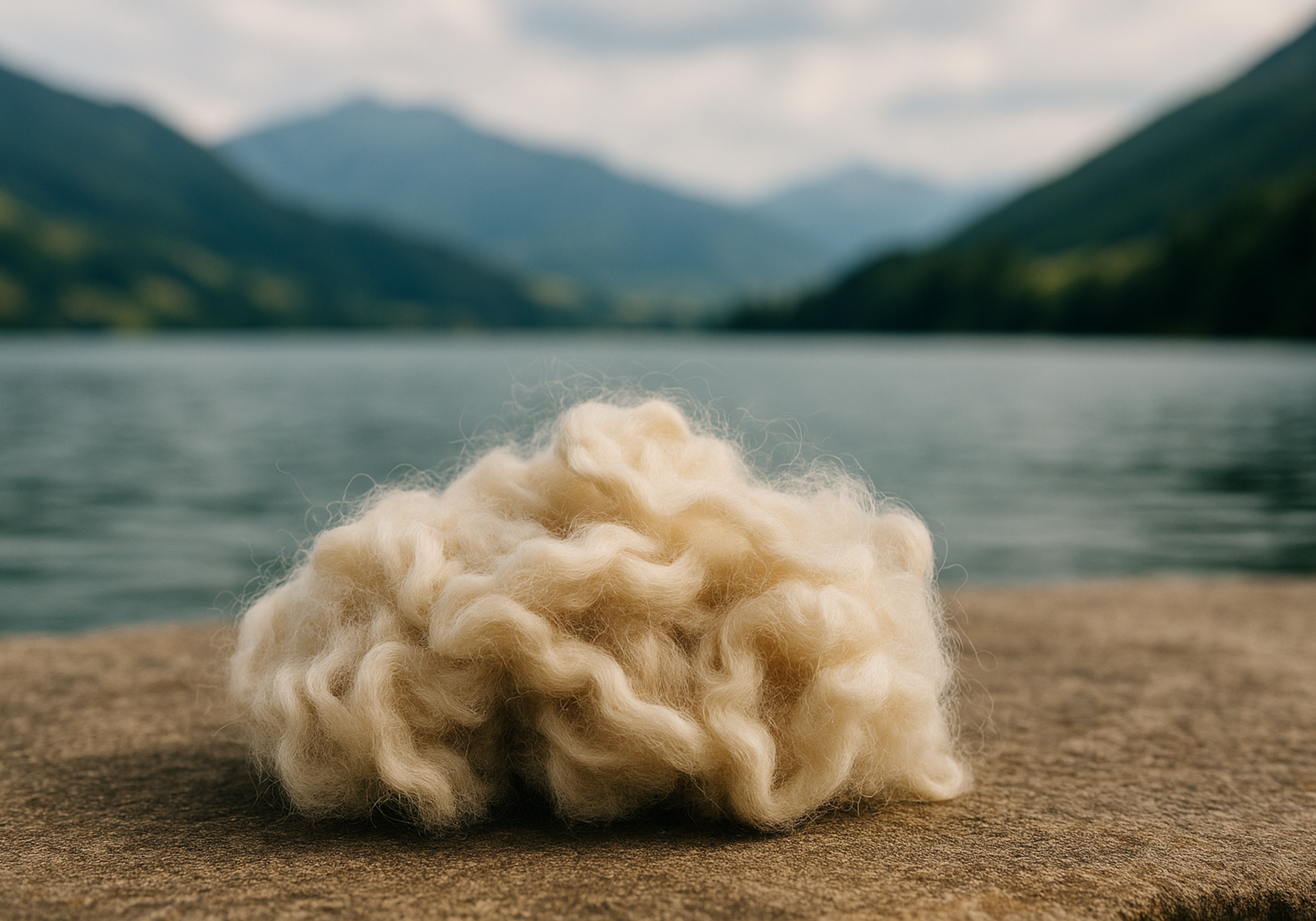 Wol Merino — atmosfera Lago di Como