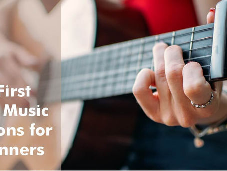 The First Four Music Lessons for Beginners