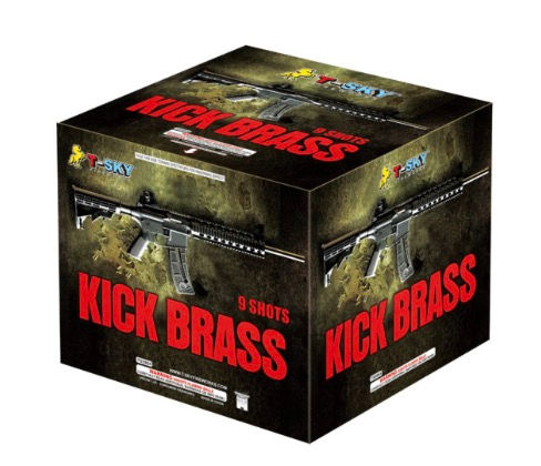 Kick Brass Box Rack