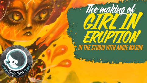 The Making Of Girl In Eruption - In the Studio With Angie Mason