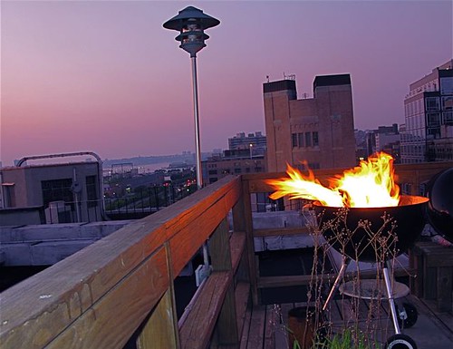 NYC SUMMER NIGHT ROOFTOP BBQ