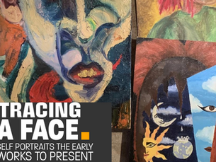Tracing a face—Self portraits the early works to present