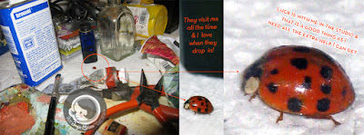 Luck pays me a visit….