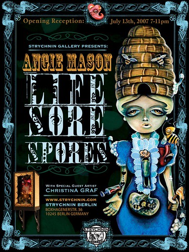 ANGIE MASON SOLO SHOW: LIFE SORE SPORES at STRYCHNIN GALLERY BERLIN