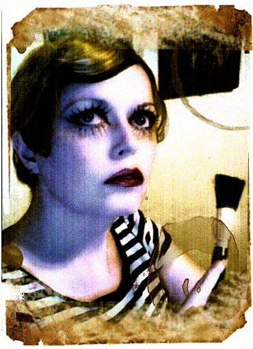 This picture is 85 yrs.old! I'm a ghost who haunts your eyes with art.You thought I was really here but I am a figment of your imagination!