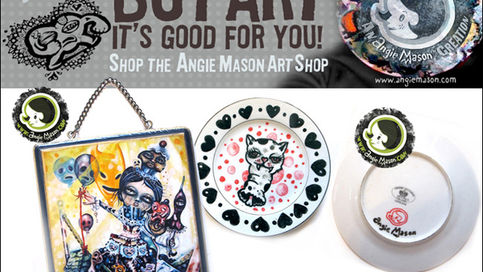 Just released on the Angie Mason Art Shop! New Item alert! :D