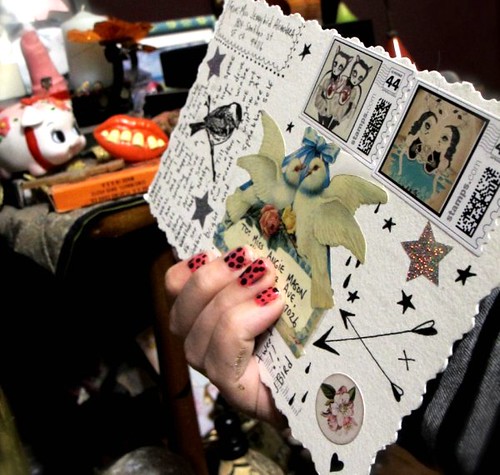 Had a wonderful surprise from my friend JennyBird!