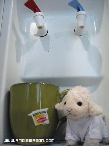 I like to make a nice big hot cup of tea...