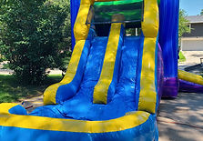 Wet/Dry Combo #2 - double slide - Blue/purple