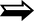 Black and White Right Arrow