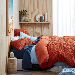 Combining Blue and Terracotta