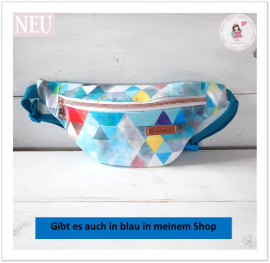 Miniaturbild: Bauchtasche/Cross-Bag/Gürteltasche PIA yellow DIY Nähpaket/Nähset für coole Kids
