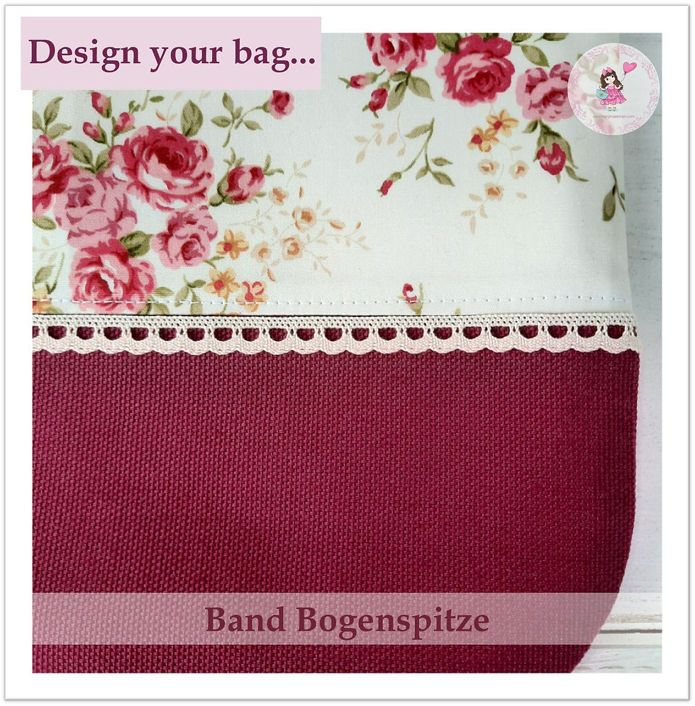 Miniaturbild: Krims-Krams-Tasche ELLA-Nina DIY Nähpaket mit individuellen Designmöglichkeiten