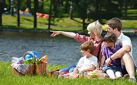 Family fun at the lake.webp