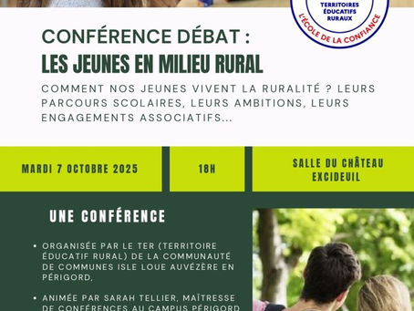🤝Collaboration / Conférence de Sarah Tellier, Maîtresse de conférences en sciences de l’éducation et de la formation