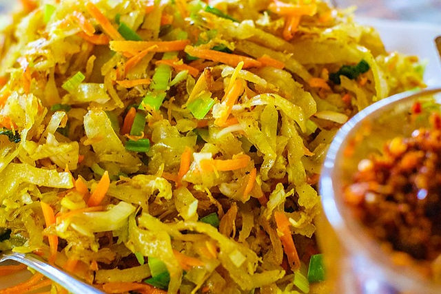Sri Lankan Chicken Kottu Roti
