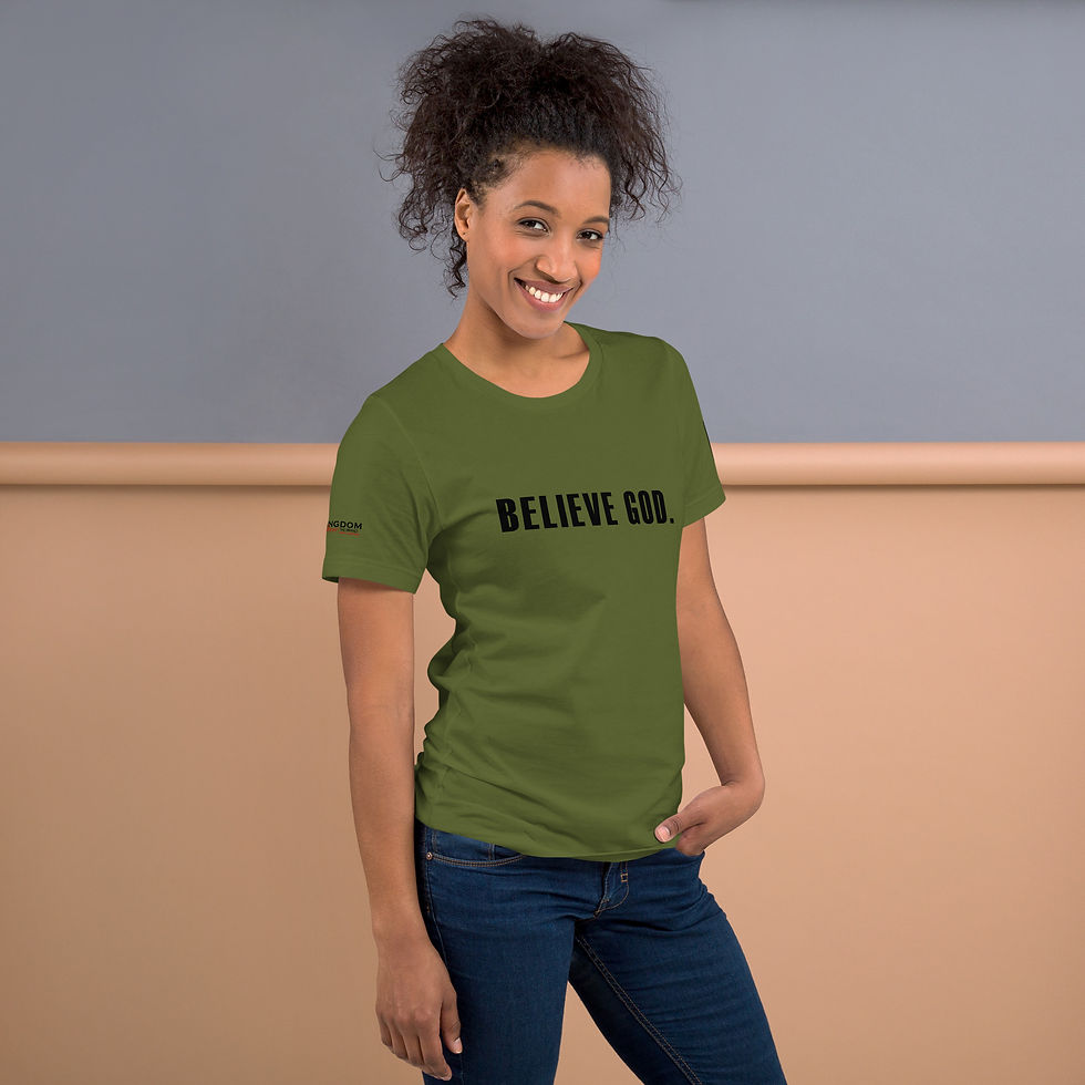 Thumbnail: Believe God Unisex T-shirt