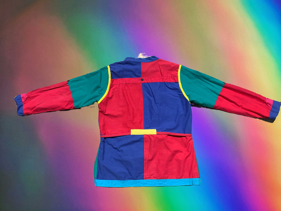 Thumbnail: Reversible Color Block Jacket (Sold Out)