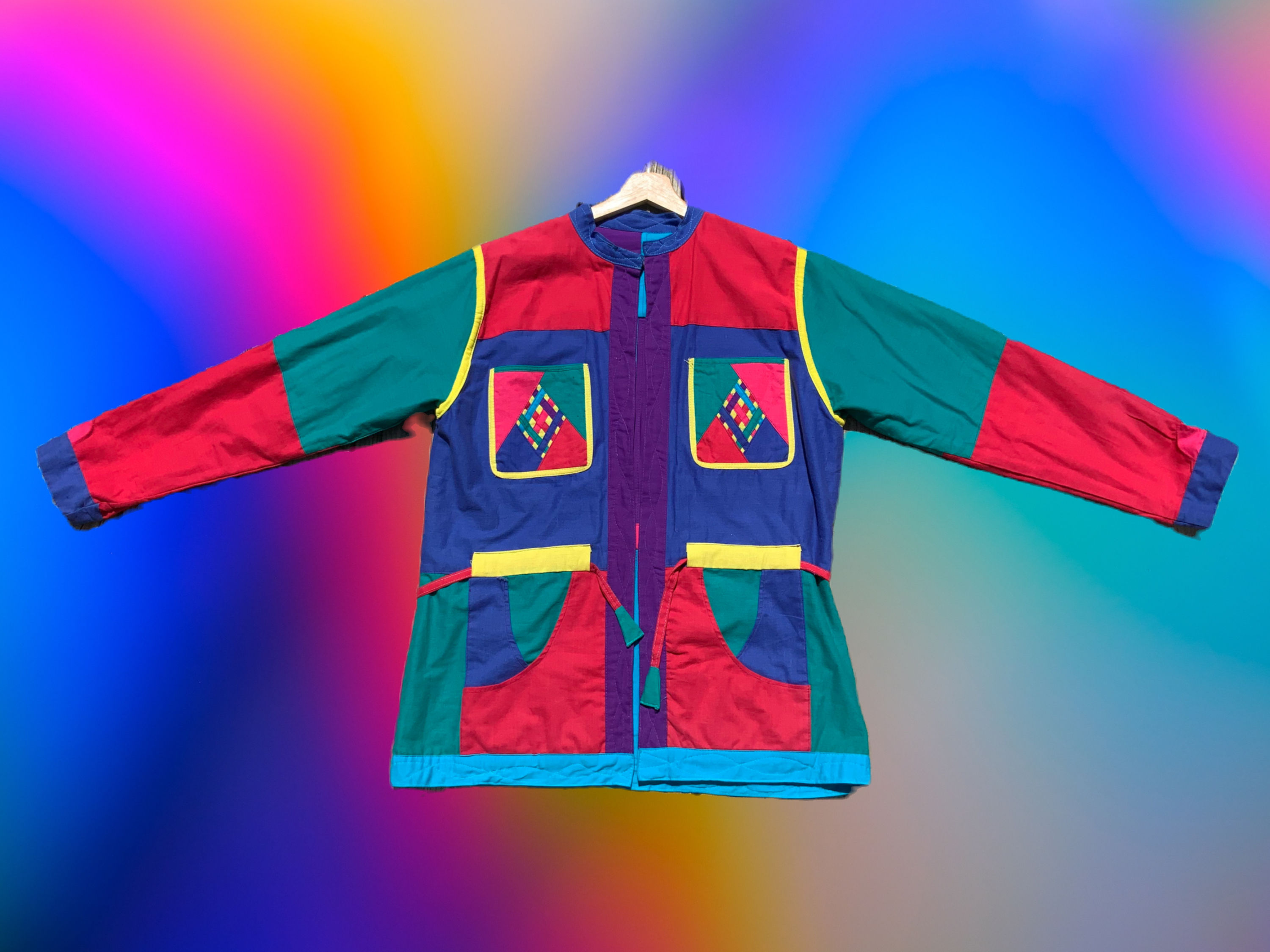 Reversible Color Block Jacket (Sold Out)
