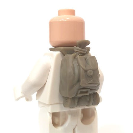 Miniature : Various Unpainted Backpacks (WW2 Allied Forces)