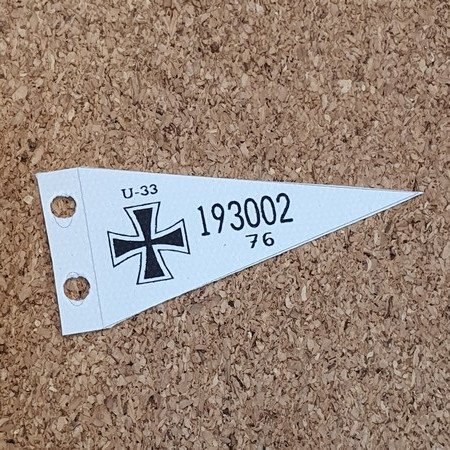 Imperial German Navy Boat Pennant | brickssoldier