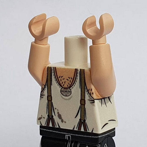 Miniaturbild: WW2 German Soldier with Unterhemd Torso by Brickssoldier