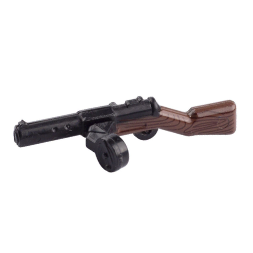 MP 18 Submachine Gun wood texture