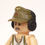 Miniature : German Heer Tropical Field Cap with Headset