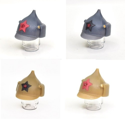 Budenovka Hat (Red Army Broadcloth Helmet) | brickssoldier
