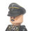Miniature : German Elite NCO Crusher Cap (Dark Grey)