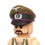 Miniature : German HEER Crusher Cap leaning to one side