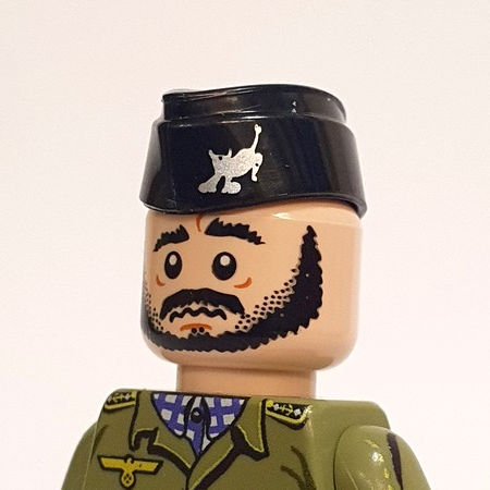 Miniaturbild: WW2 German Kriegsmarine Side Cap with Flotilla Badge