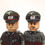 Miniature : German HEER Crusher Cap leaning to one side