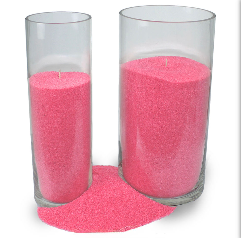 Pink Sand Candle