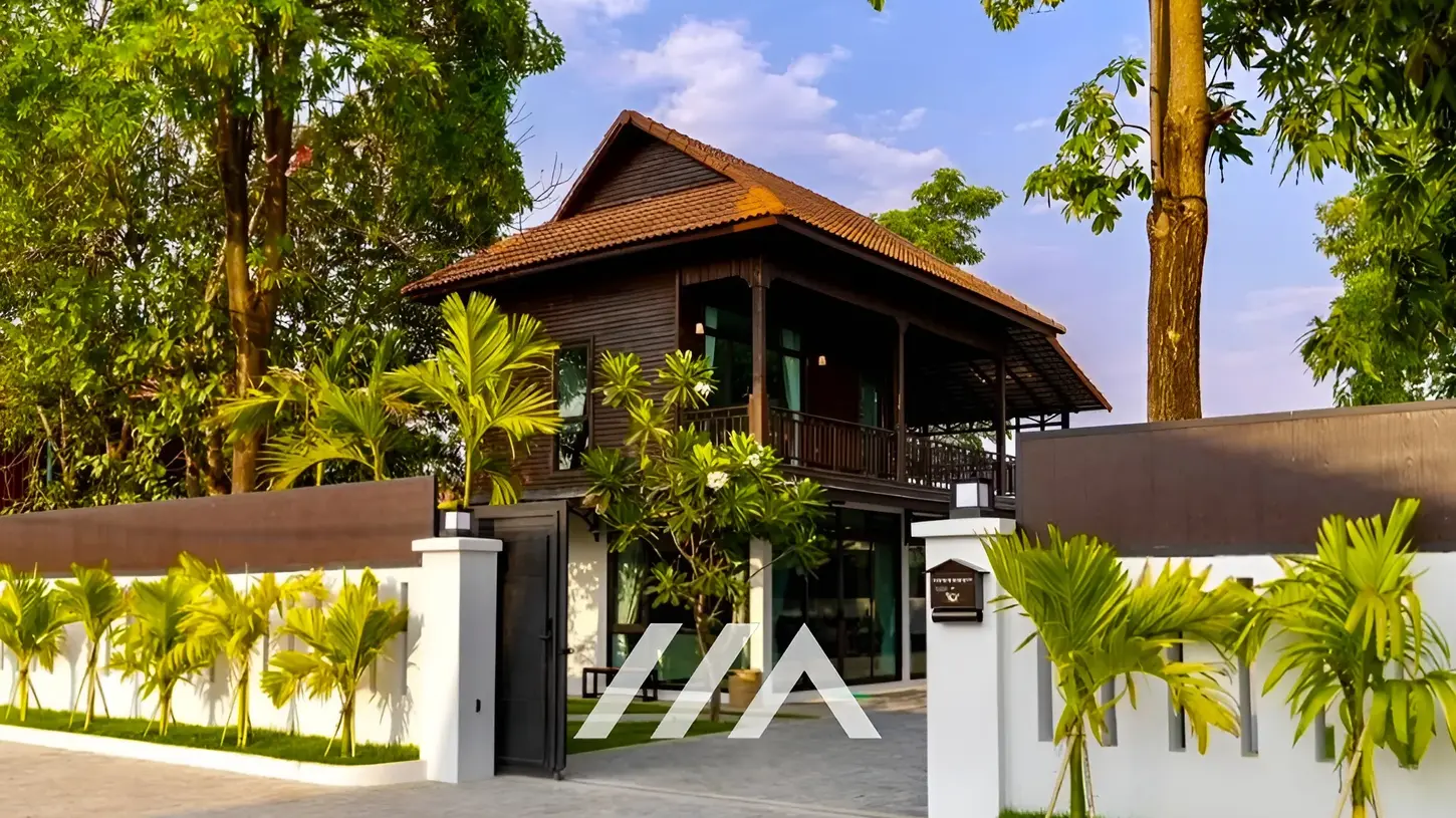 Luxury 3 bedroom private pool villa for sale and rent in Sala Kamraeuk Siem Reap Cambodia