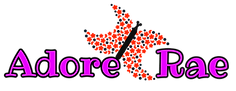 Adore Rae logo with butterfly graphic, representing Raegan’s strength, beauty, and the heart of her healing journey