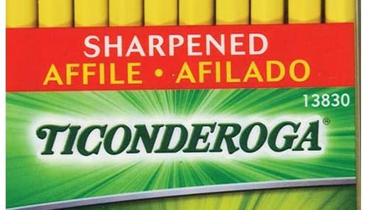 Ticonderoga Presharpened No. 2 Pencils