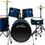 Thumbnail: Ashthorpe 5-Piece Complete Full Size Adult Drum Set with Remo Batter Heads