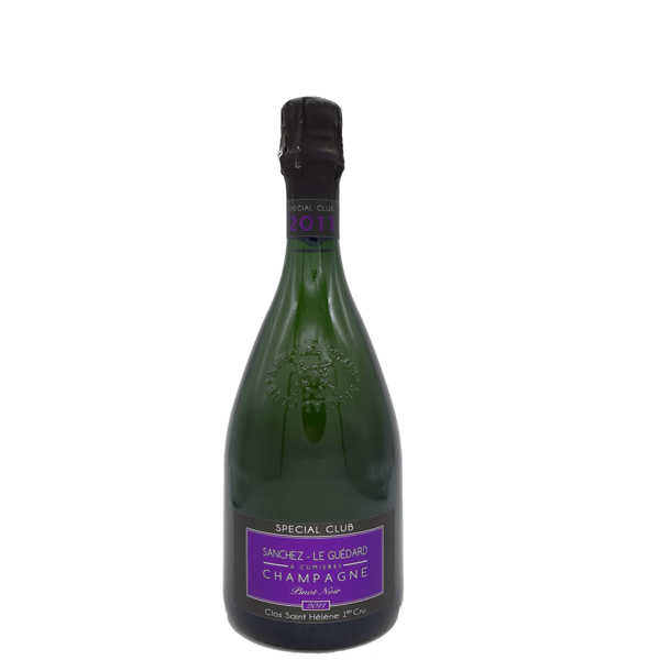 Thumbnail: Sanchez – Le Guédard Special Club Clos Saint Hélène Premier Cru Tresor 2011 Pinot Noir Bubbliez.nl Champagne