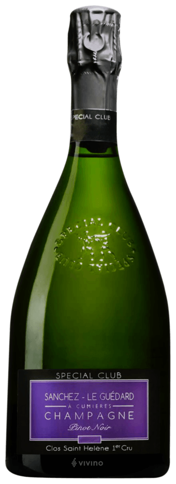 Thumbnail: Sanchez – Le Guédard Special Club Clos Saint Hélène Premier Cru Tresor 2011 Pinot Noir Bubbliez.nl Champagne