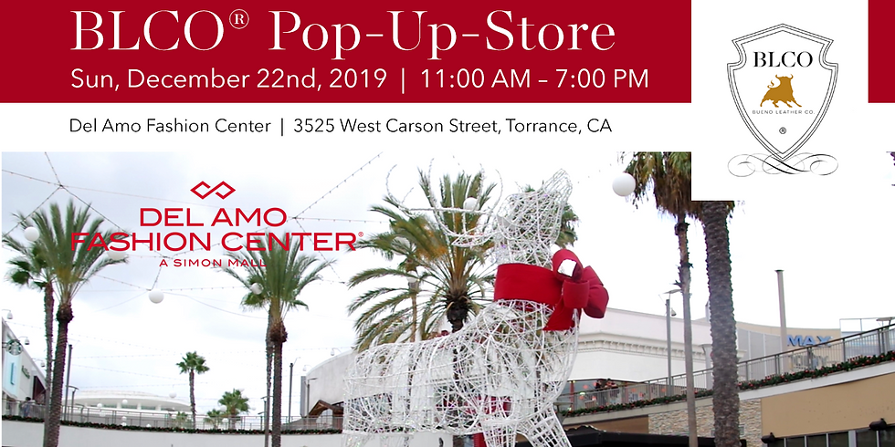 BLCO® Pop-Up-Store in December