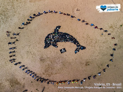 BOTO-CINZA FEITO DE LIXO ENCERRA AÇÃO COLETIVA EM PROL DA VIDA MARINHA