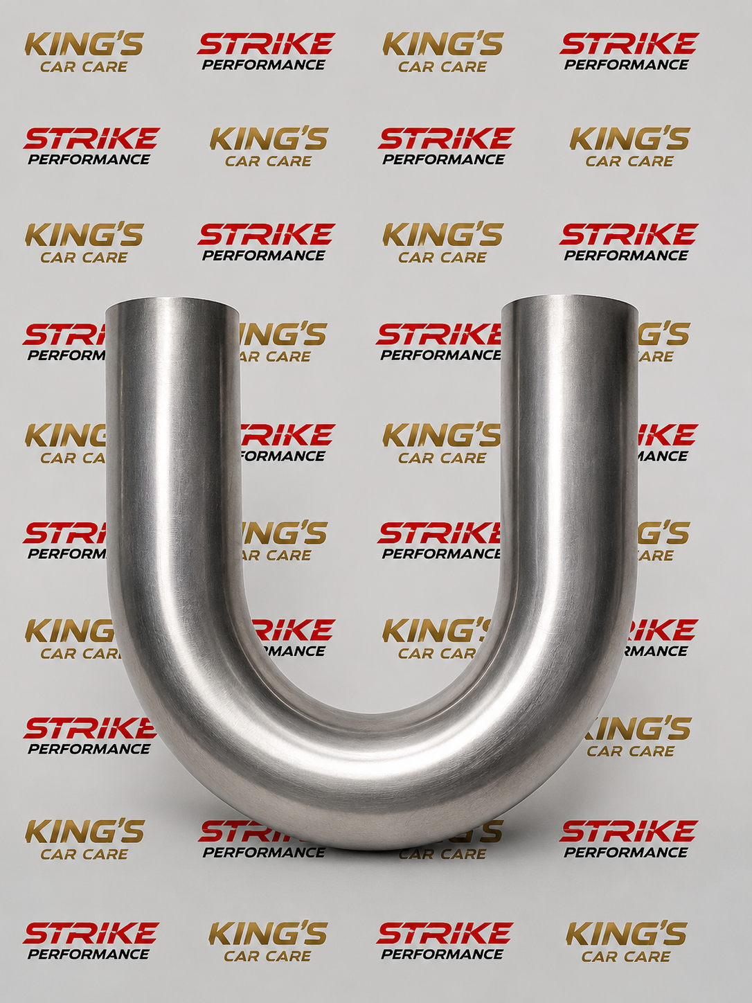 2.500" x 0.047" 180° Mandrel Bend CP2 Titanium - (3.750" CLR / 6.000" Legs)